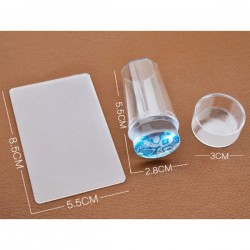 Stampila modele unghii cap silicon #373005 Stampile unghii